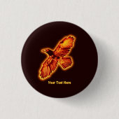 Feuerraven Button (Vorderseite)