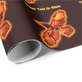 Feuerraven Geschenkpapier (Rolleneckpunkt)