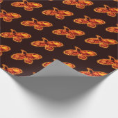 Feuerraven Geschenkpapier (Ecke)