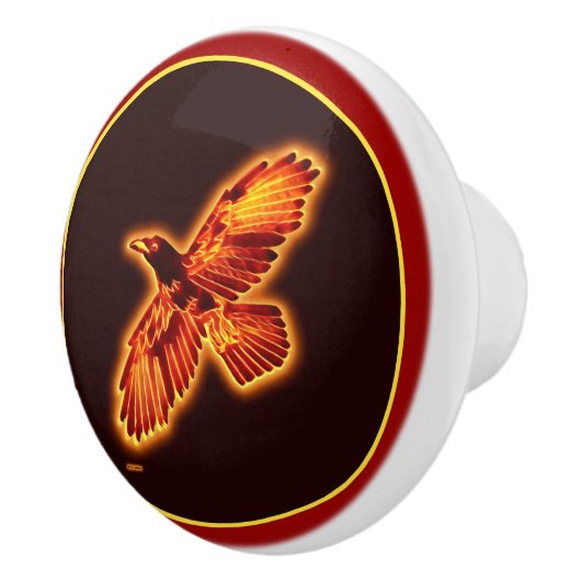 Feuerraven Keramikknauf (Rechts)