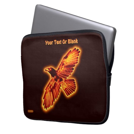 Feuerraven Laptopschutzhülle (Vorderseite Links)