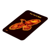 Feuerraven Magnet (Linke Seite)