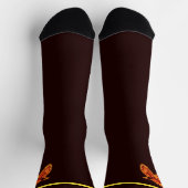 Feuerraven Socken (Oben)