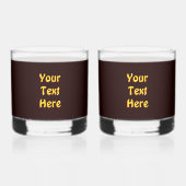 Feuerraven Whiskyglas (Rückseite)
