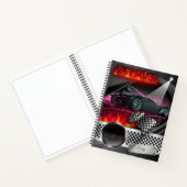 Feuerrennen Notizblock (Innenseite)