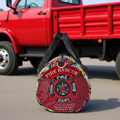 Feuerrettungstasche personalisiert duffle bag