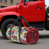 Feuerrettungstasche personalisiert duffle bag