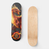 *~* Feuerring AP88 Fierce Element Dragon Skateboard (Vorderseite)