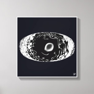 Feuerring Leinwanddruck