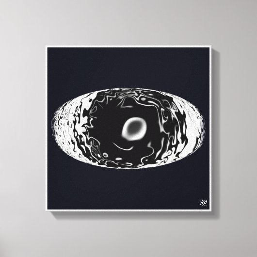 Feuerring Leinwanddruck (Vorderseite)