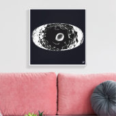 Feuerring Leinwanddruck (Insitu (Wohnzimmer))