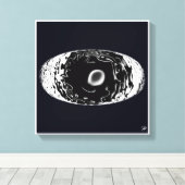 Feuerring Leinwanddruck (Insitu (Holzboden))