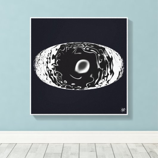 Feuerring Leinwanddruck (Insitu (Holzboden))