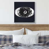 Feuerring Leinwanddruck (Insitu (Schlafzimmer))