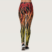 Feuerroots Leggings (Rückseite)