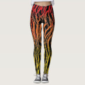 Feuerroots Leggings (Vorderseite)