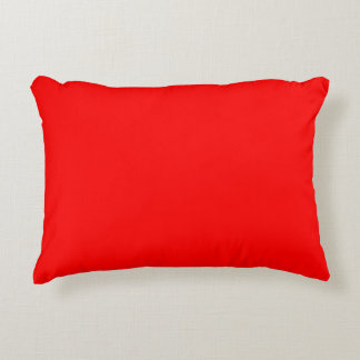 Feuerrote Scharlachrot-Palette Dekokissen