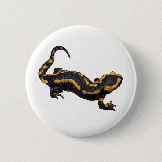 Feuersalamander-Abzeichen Button (Vorderseite)