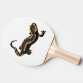 Feuersalamander Ping Pong Bat Tischtennis Schläger (Seitenansicht)
