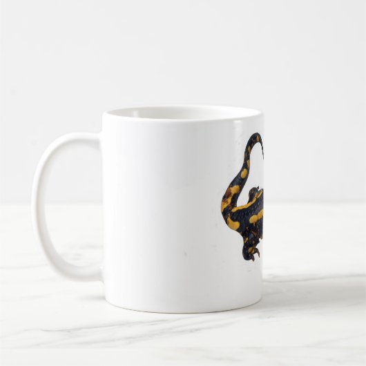 Feuersalamander-Tasse Kaffeetasse (Links)