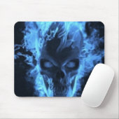 Feuerschädel Mousepad (Mit Mouse)