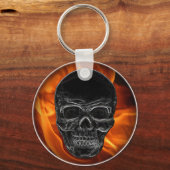 Feuerschädel Schlüsselanhänger (Vorderseite)