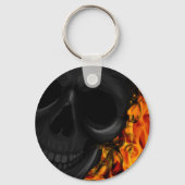 Feuerschädel Schlüsselanhänger (Vorderseite)