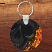 Feuerschädel Schlüsselanhänger (Vorderseite)