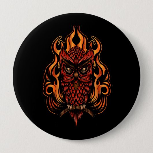 Feuerschale Button (Vorderseite)