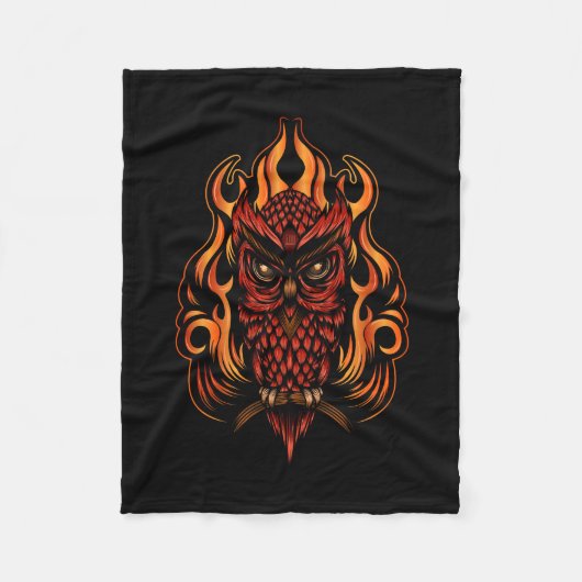 Feuerschale Fleecedecke (Vorderseite)