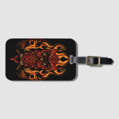 Feuerschale Gepäckanhänger (Vorderseite (Horizontal))