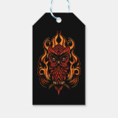 Feuerschale Geschenkanhänger (Rückseite)