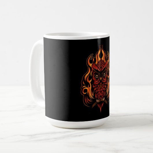Feuerschale Kaffeetasse (Vorderseite Links)