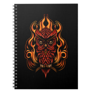 Feuerschale Notizblock