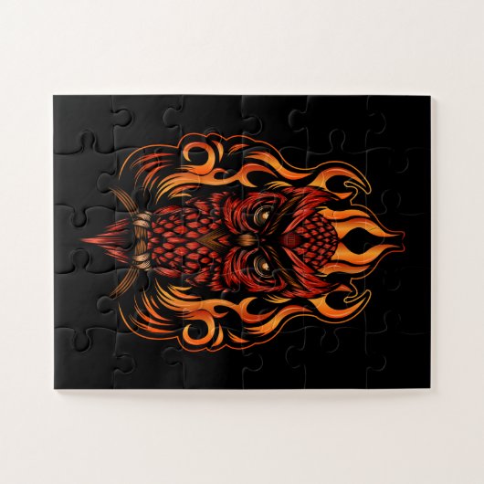 Feuerschale Puzzle (Horizontal)