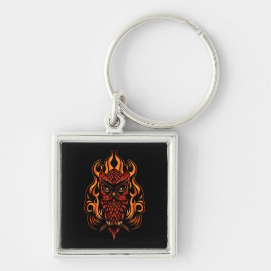 Feuerschale Schlüsselanhänger (Vorne)