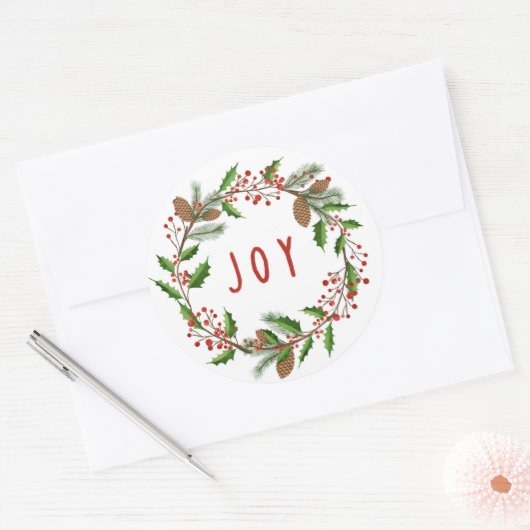 Feuerschutzaufkleber Runder Aufkleber (Umschlag)