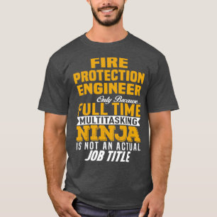 Feuerschutzingenieur T-Shirt