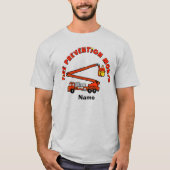 Feuerschutzmonat-Hemd mit Schubladen T-Shirt (Vorderseite)
