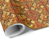 Feuerseagramm Geschenkpapier (Rolleneckpunkt)