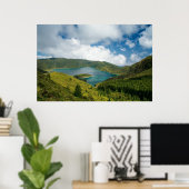 Feuersee, Azoren-Poster Poster (Heimbüro)