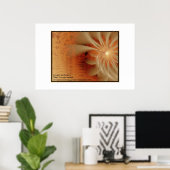 Feuersee Spirale Poster (Heimbüro)