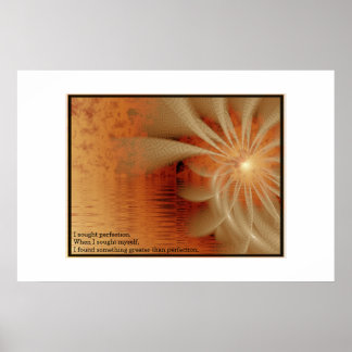 Feuersee Spirale Poster