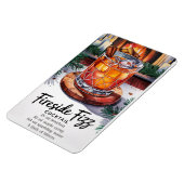 Feuerside Fizz Holiday Cocktail Rezept Magnet (Linke Seite)