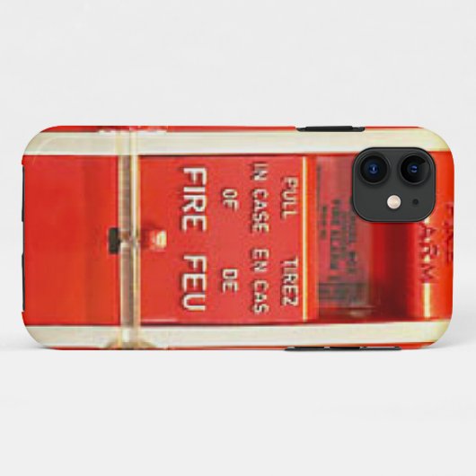 Feuersignal Case-Mate iPhone Hülle (Rückseite (Horizontal))