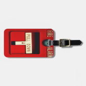 Feuersignal Gepäckanhänger (Vorderseite horizontal)