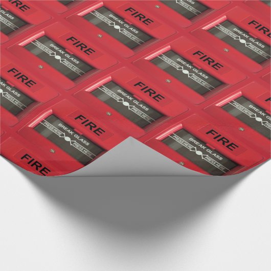 Feuersignal Geschenkpapier (Ecke)