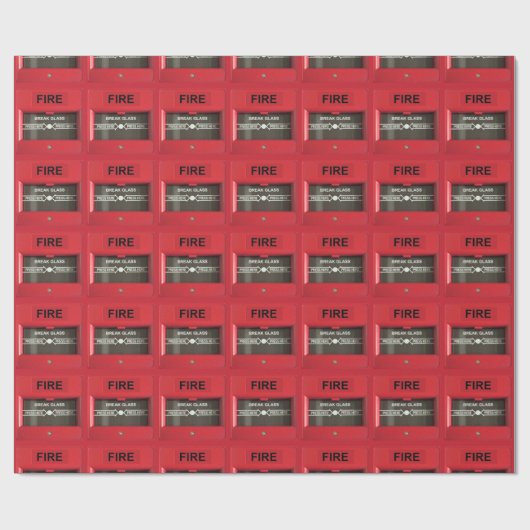 Feuersignal Geschenkpapier (Flach)