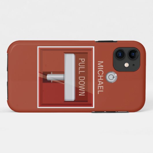 Feuersignal-Station Case-Mate iPhone Hülle (Rückseite (Horizontal))