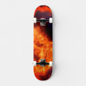 Feuerskateboard Skateboard (Vorderseite)